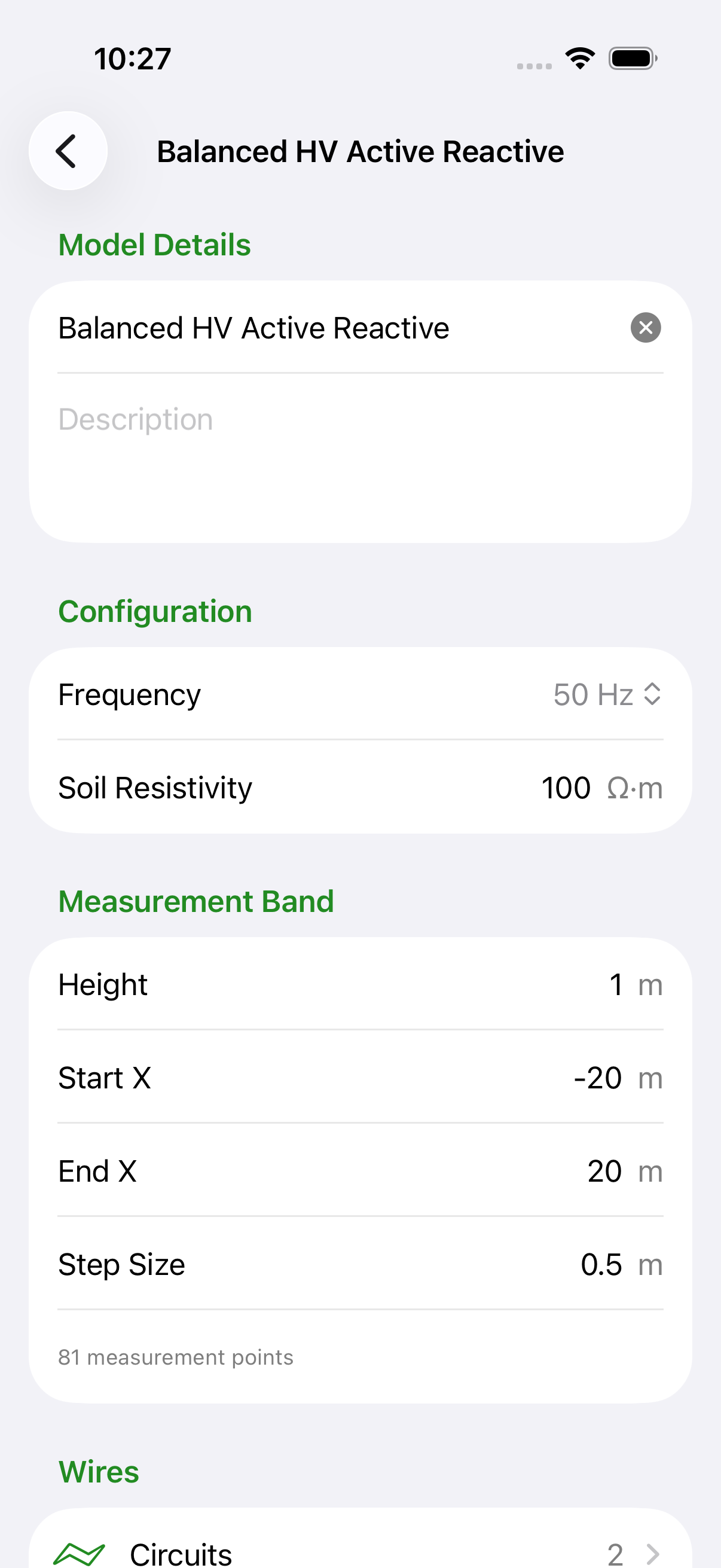 micro emf App Screenshot